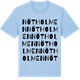 Blue Soul t-shirt med Nötholmen ordlek t-shirt