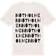 Vintage White t-shirt med Nötholmen ordlek t-shirt