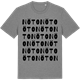 Mid Heather Gray t-shirt med Nöto ordlek t-shirt