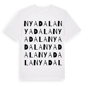 Nya Dala ordlek t-shirt – ekologisk bomull t-shirt från Pinshirt