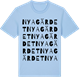 Blue Soul t-shirt med Nya gärdet ordlek t-shirt