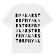 Nya Karstorp ordlek t-shirt