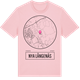 Pink Cotton t-shirt med Nya Långenäs t-shirt