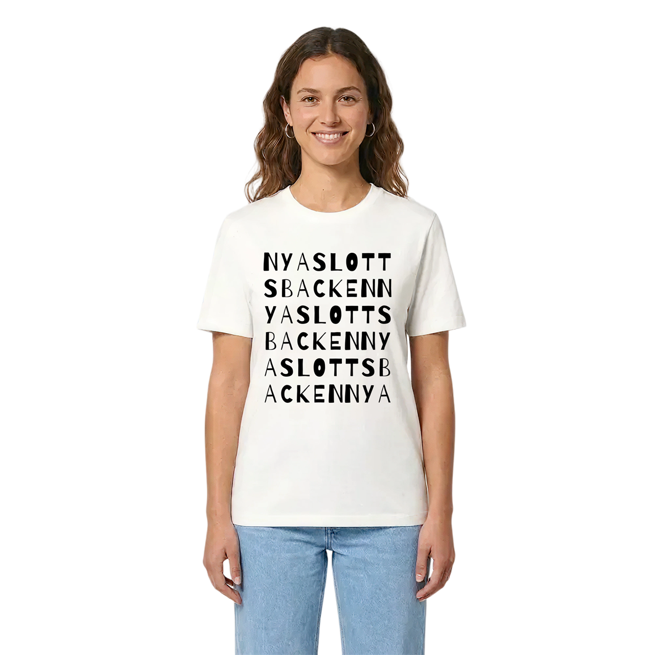 Nya Slottsbacken ordlek t-shirt i miljö