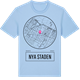 Blue Soul t-shirt med Nya staden t-shirt
