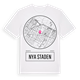 White t-shirt med Nya staden t-shirt
