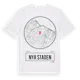 White t-shirt med Nya Staden t-shirt