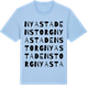 Blue Soul t-shirt med Nya Stadens torg ordlek t-shirt