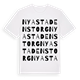 Nya Stadens torg ordlek t-shirt