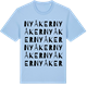 Blue Soul t-shirt med Nyåker ordlek t-shirt