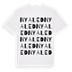 Nyaled ordlek t-shirt