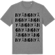 Mid Heather Gray t-shirt med Nyäng ordlek t-shirt