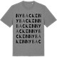 Mid Heather Gray t-shirt med Nybacken ordlek t-shirt