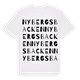 Nybergsbacken ordlek t-shirt