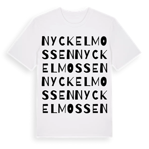 Nyckelmossen ordlek t-shirt – ekologisk bomull t-shirt från Pinshirt