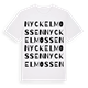 Nyckelmossen ordlek t-shirt