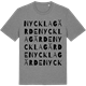 Mid Heather Gray t-shirt med Nycklagärde ordlek t-shirt
