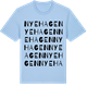 Blue Soul t-shirt med Nyehagen ordlek t-shirt