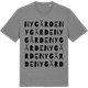 Mid Heather Gray t-shirt med Nygärde ordlek t-shirt