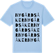 Blue Soul t-shirt med Nygårdsåker ordlek t-shirt