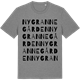 Mid Heather Gray t-shirt med Nygrannegården ordlek t-shirt