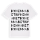 Nyhemmanet ordlek t-shirt