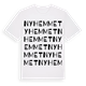 Nyhemmet ordlek t-shirt