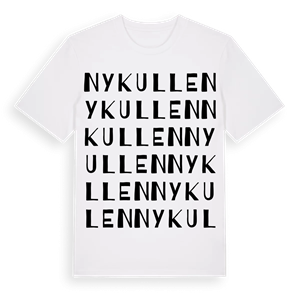 Nykullen ordlek t-shirt – ekologisk bomull t-shirt från Pinshirt