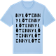 Blue Soul t-shirt med Nylöten ordlek t-shirt