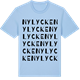 Blue Soul t-shirt med Nylycke ordlek t-shirt