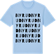 Blue Soul t-shirt med Nyrud ordlek t-shirt