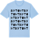 Blue Soul t-shirt med Nytomt ordlek t-shirt
