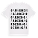 Oagården ordlek t-shirt