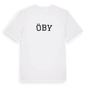 Öby böjd t-shirt – ekologisk bomull t-shirt från Pinshirt