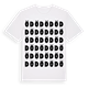 White t-shirt med Öd ordlek t-shirt