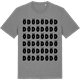 Mid Heather Gray t-shirt med Öd ordlek t-shirt