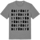 Mid Heather Gray t-shirt med Ödby ordlek t-shirt