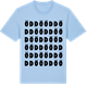 Blue Soul t-shirt med Öddö ordlek t-shirt