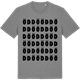 Mid Heather Gray t-shirt med Öddö ordlek t-shirt