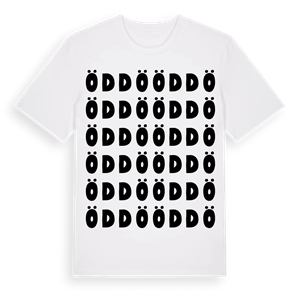 Öddö ordlek t-shirt – ekologisk bomull t-shirt från Pinshirt