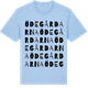 Blue Soul t-shirt med Ödegårdarna ordlek t-shirt