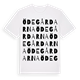 Ödegårdarna ordlek t-shirt