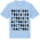 Blue Soul t-shirt med Ödegärdet ordlek t-shirt