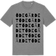 Mid Heather Gray t-shirt med Ödegärdet ordlek t-shirt