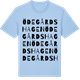 Blue Soul t-shirt med Ödegårdshagen ordlek t-shirt