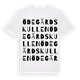 Ödegärdskullen ordlek t-shirt
