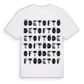 Ödetoft ordlek t-shirt