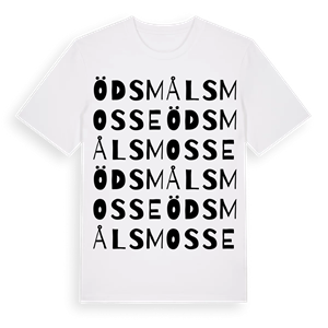 Ödsmåls mosse ordlek t-shirt – ekologisk bomull t-shirt från Pinshirt