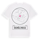 White t-shirt med Ödsmåls mosse t-shirt