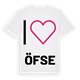 Jag älskar Öfse t-shirt stort tryck